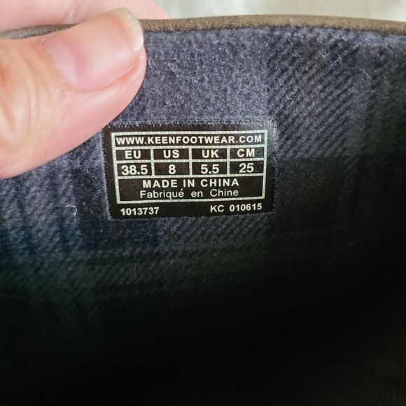 Keen Kate Slouch Mid Calf Boots Olive Mossy Green - Picture 8 of 8